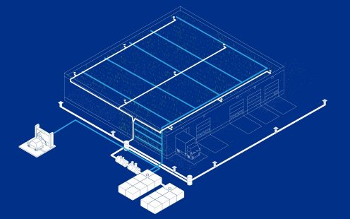 Stormwater management Commercial Water Infiltration drawing